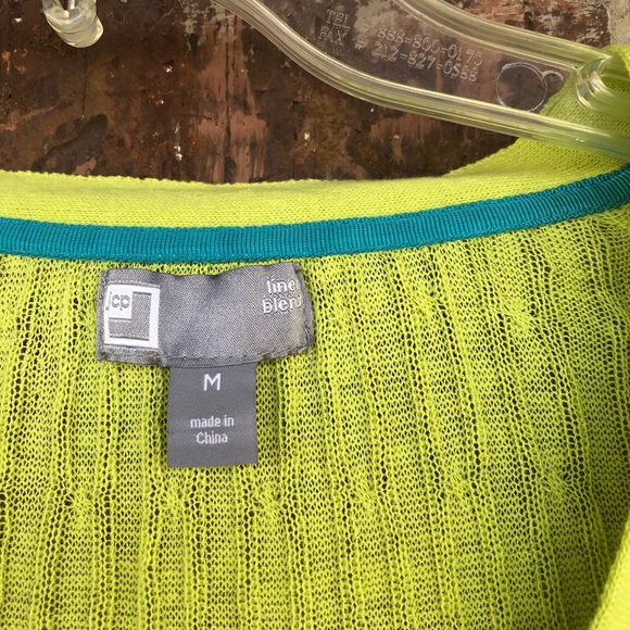 Women’s JCP Semi Sheer Cardigan Size Medium - Picture 4 of 6